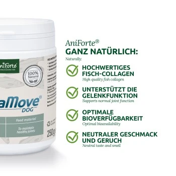 Aniforte CollaMove Kollagen Dog 250 G 6 Aniforte CollaMove Kollagen Dog 250 G – Bild 4