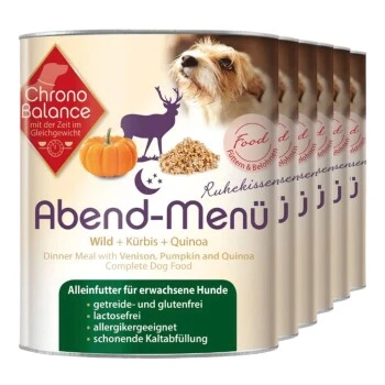ChronoBalance Nassfutter Für Hunde Abend Menü Wild 4,8 Kg 3 ChronoBalance Nassfutter Für Hunde Abend Menü Wild 4,8 Kg