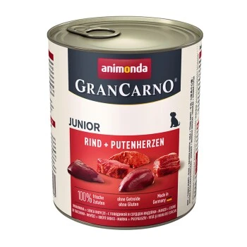 Animonda GranCarno Original Junior Rind & Putenherzen 6x800 G 3 Animonda GranCarno Original Junior Rind & Putenherzen 6x800 G