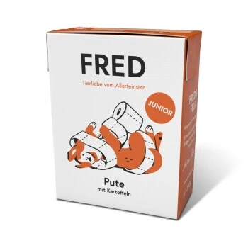 Fred & Felia FRED 10x390g JUNIOR Pute Mit Kartoffeln 3 Fred & Felia FRED 10x390g JUNIOR Pute Mit Kartoffeln