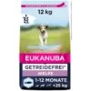 EUKANUBA Welpenfutter Getreidefrei Für Kleine Und Mittelgroße Rassen 12 Kg