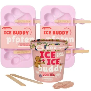 BeG Buddy Starter-Kit Hundeeis, Eis, Blaubeere 3 BeG Buddy Starter-Kit Hundeeis, Eis, Blaubeere
