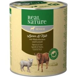 Neue Produkte 2 REAL NATURE Senior Lamm & Kalb 6x800 G