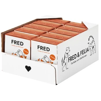 Fred & Felia FRED 10x390g JUNIOR Pute Mit Kartoffeln 4 Fred & Felia FRED 10x390g JUNIOR Pute Mit Kartoffeln – Bild 2