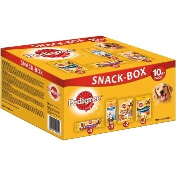 Pedigree Snack-Box 10er Pack 3 Pedigree Snack-Box 10er Pack