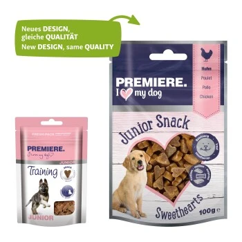 PREMIERE Trainingssnack Junior Huhn 6x100g 3 PREMIERE Trainingssnack Junior Huhn 6x100g – Bild 2
