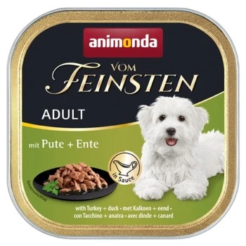 Animonda Vom Feinsten Adult In Sauce 22x150g Pute Und Ente 3 Animonda Vom Feinsten Adult In Sauce 22x150g Pute Und Ente