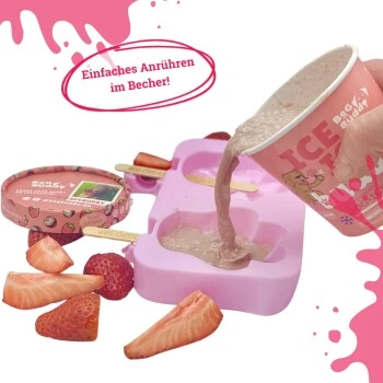 BeG Buddy Starter-Kit Hundeeis, Eis, Erdbeere 6 BeG Buddy Starter-Kit Hundeeis, Eis, Erdbeere – Bild 4