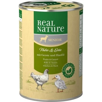 REAL NATURE Senior Huhn & Ente 6x400 G 3 REAL NATURE Senior Huhn & Ente 6x400 G