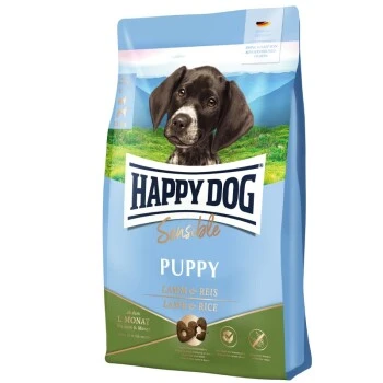 HAPPY DOG Supreme Sensible Puppy Lamm & Reis 10 Kg 3 HAPPY DOG Supreme Sensible Puppy Lamm & Reis 10 Kg