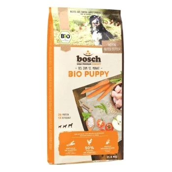 Bosch BIO Puppy Hühnchen + Karotten 11,5 Kg 3 Bosch BIO Puppy Hühnchen + Karotten 11,5 Kg