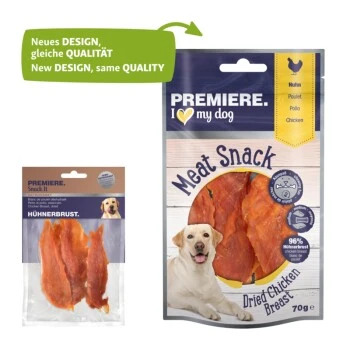 PREMIERE Hühnerbrust Getrocknet 9x70g 4 PREMIERE Hühnerbrust Getrocknet 9x70g – Bild 2
