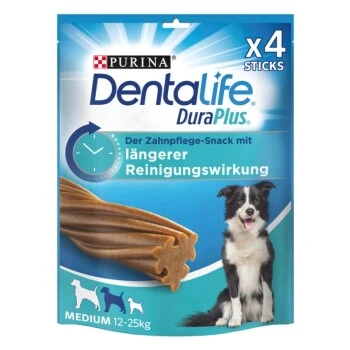 DentaLife Purina DuraPlus Zahnpflegesnacks Medium 5x4 Stück 3 DentaLife Purina DuraPlus Zahnpflegesnacks Medium 5x4 Stück